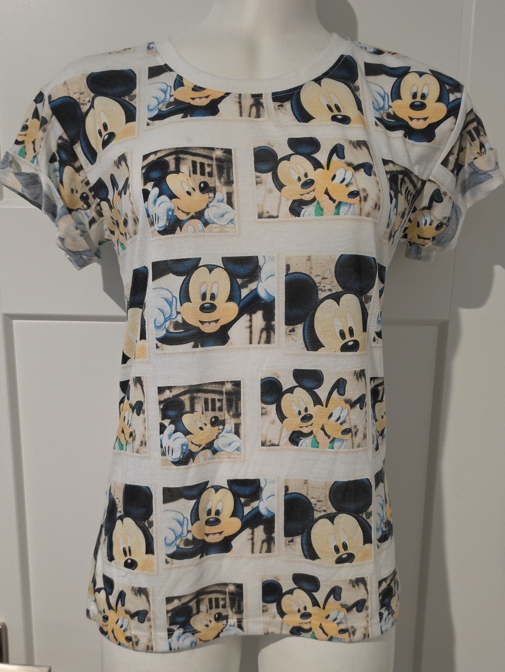 Disney Mickey and Pluto Photo Booth Shirt